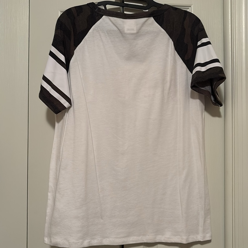 Pink Ringer Tee large - Picture 3 of 6